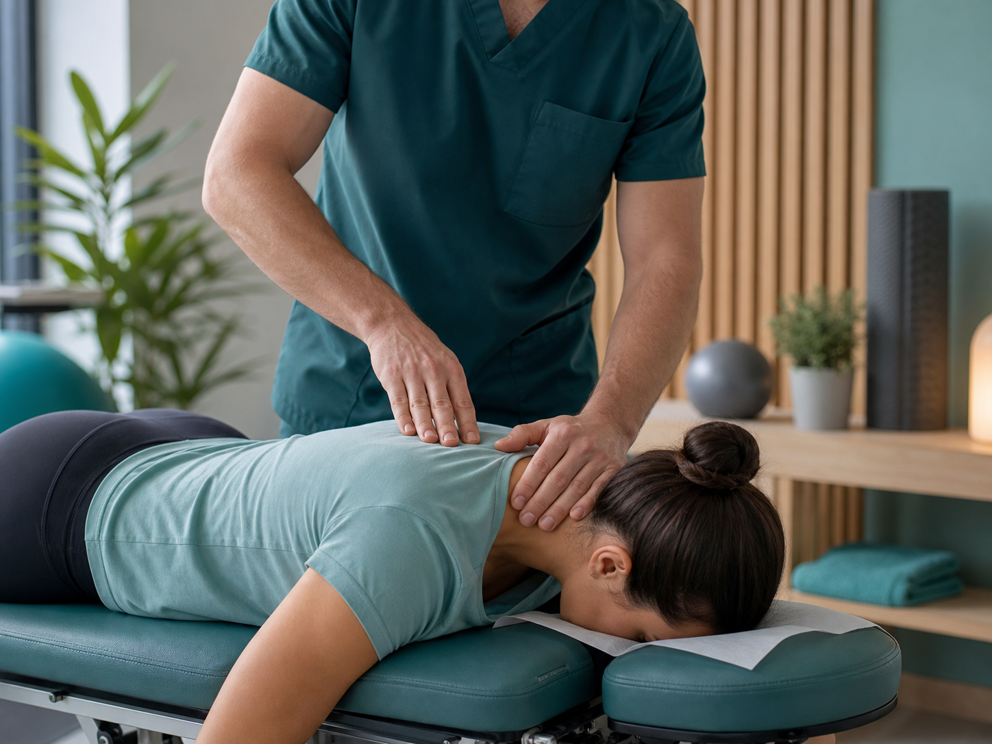 Manual therapy for neck and upper back pain